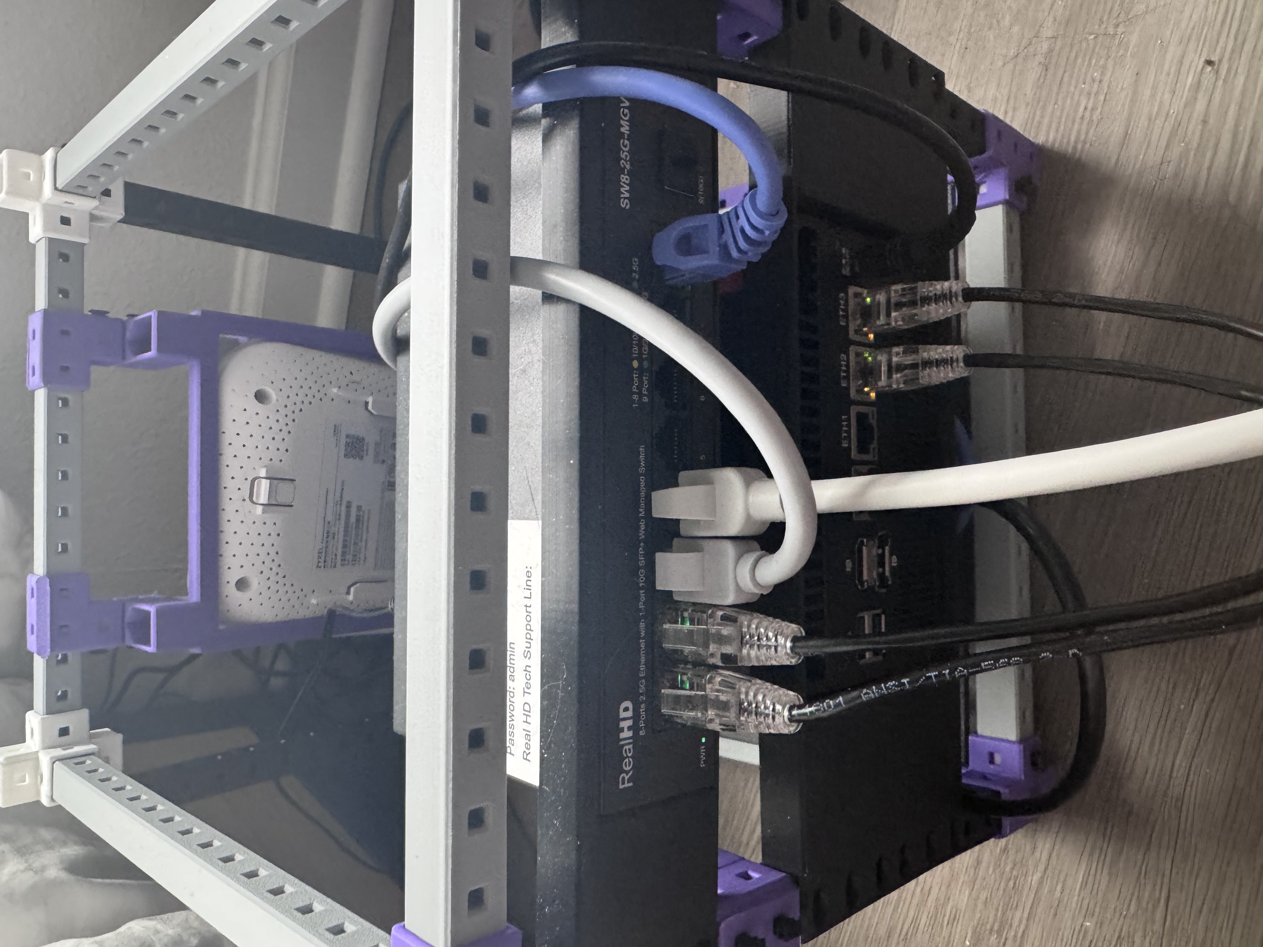 Custom 3D-Printed Mini Rack (Work in Progress)