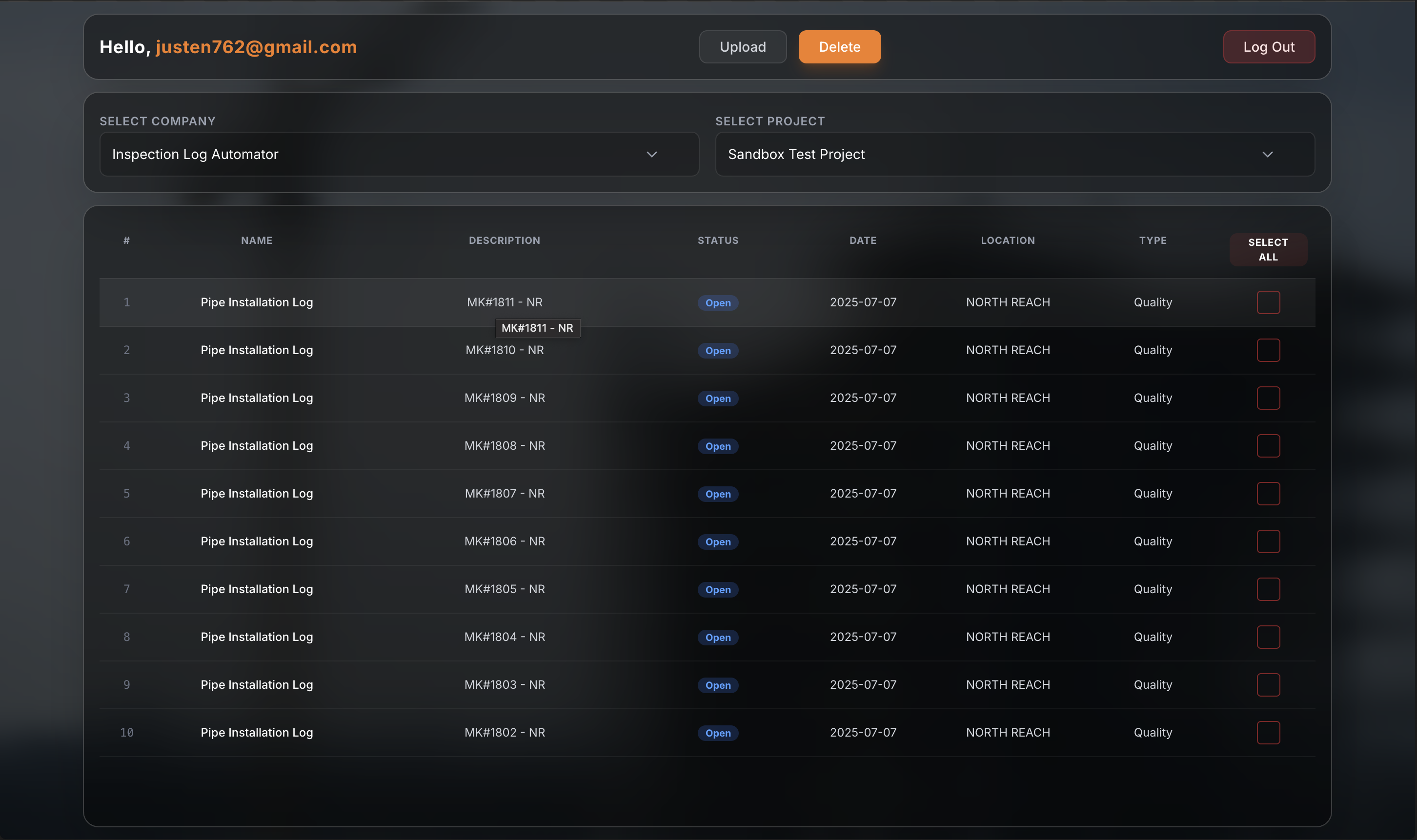 Mass Delete Tool