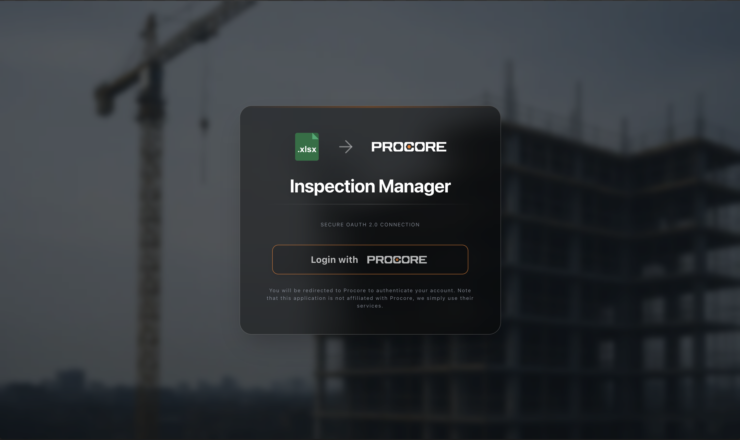 Login Screen